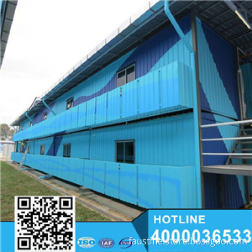 Modern prefabricated container house for sale